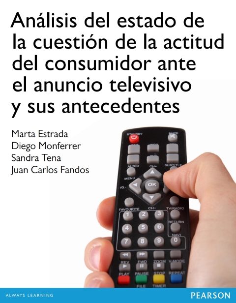 Cover image for book Análisis Del Estado De La Cuestión De La Actitud Del Consumidor Ante El Anuncio Televisivo
