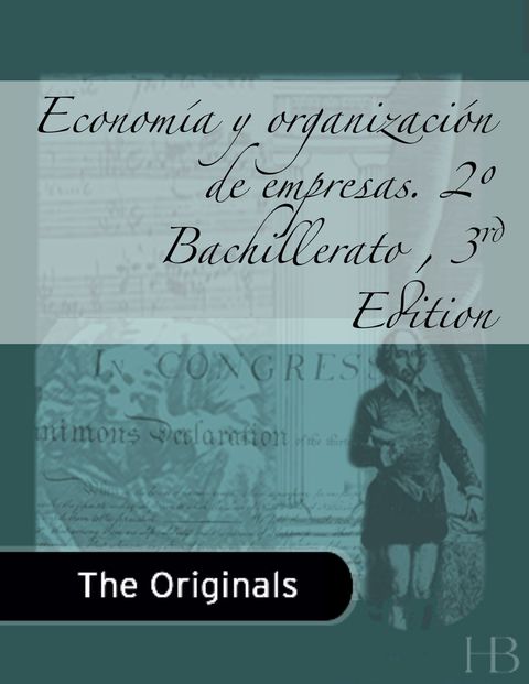 Cover image for book Economía y organización de empresas. 2º Bachillerato