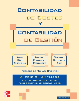 Contabilidad de costes y contabilidad de gestión. Vol 2