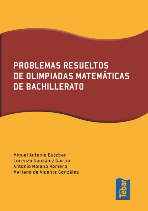 Cover image for book Problemas resueltos de olimpiadas de matématicas de bachillerato