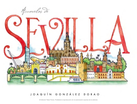 Cover image for book Acuarelas de Sevilla