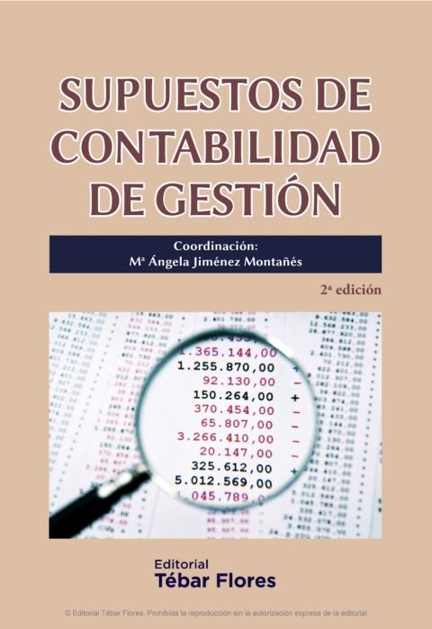 Cover image for book Supuestos de contabilidad de gestión