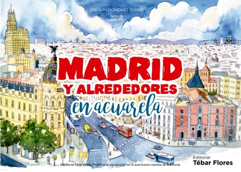 Cover image for book Madrid y alrededores en acuarela