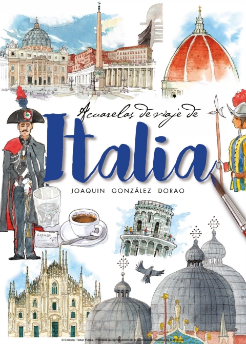 Cover image for book Acuarelas de viaje de Italia