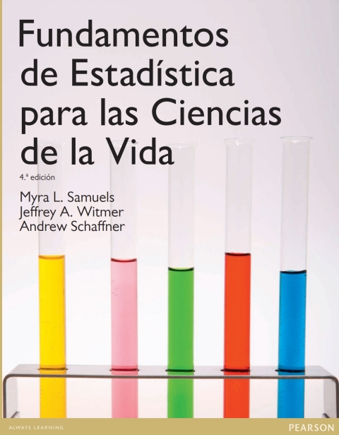 Cover image for book FUNDAMENTOS DE ESTADISTICA PARA LAS CIENCIAS DE LA VIDA
