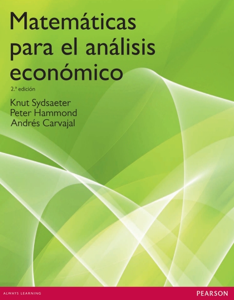 Cover image for book MATEMATICAS PARA EL ANALISIS ECONOMICO