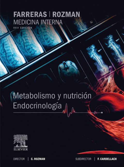 Cover image for book Farreras-Rozman. Medicina Interna. Metabolismo y nutrición. Endocrinología