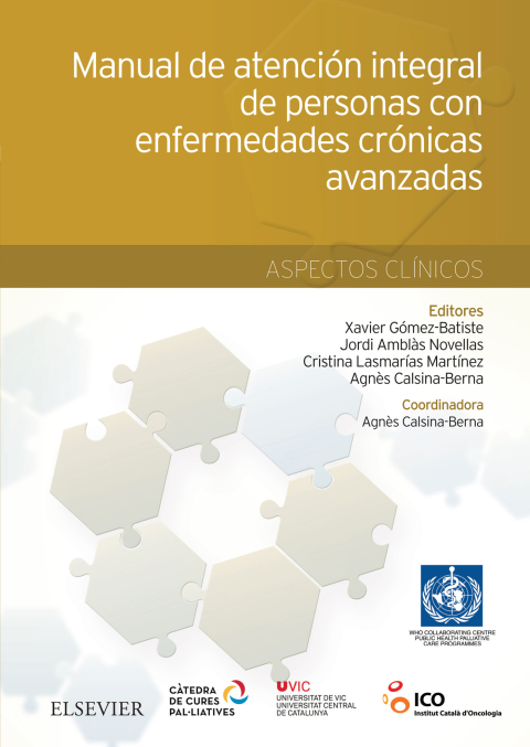 Cover image for book Manual de atención integral de personas con enfermedades crónicas avanzadas: aspectos clínicos
