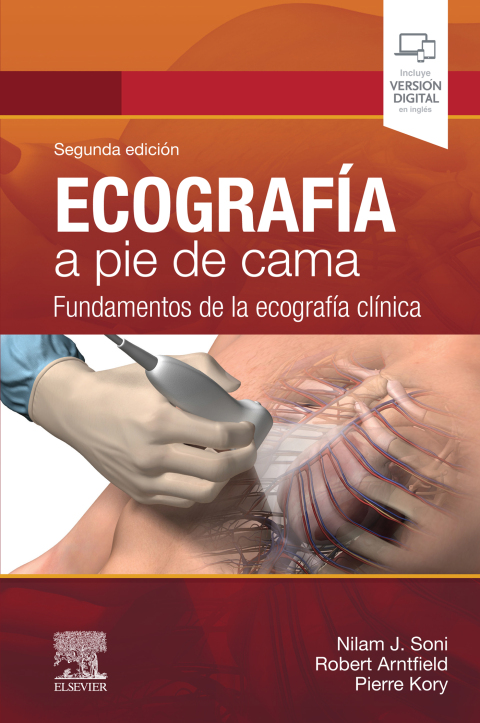 Cover image for book Ecografía a pie de cama
