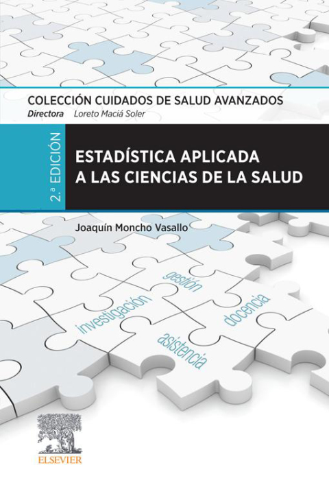 Cover image for book Estadística aplicada a las ciencias de la salud