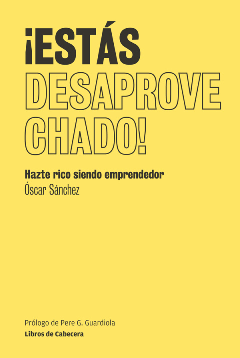 Cover image for book Estás desaprovechado. Hazte rico siendo emprendedor