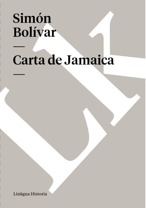 Cover image for book Carta de Jamaica