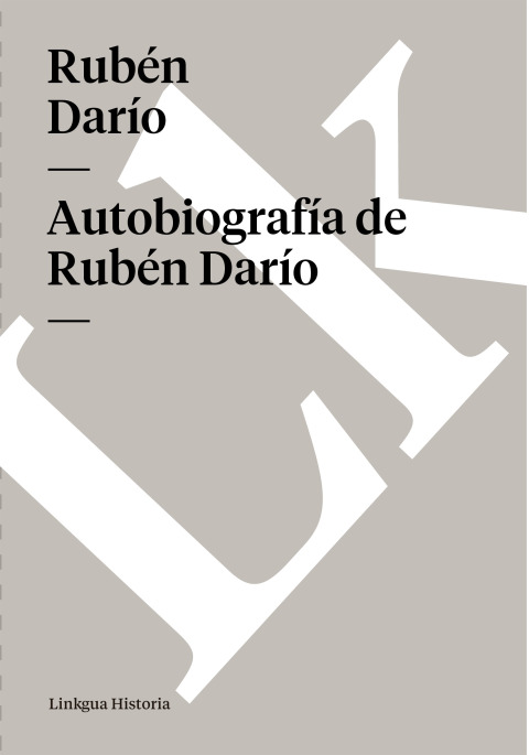 Cover image for book Autobiografía de Rubén Darío