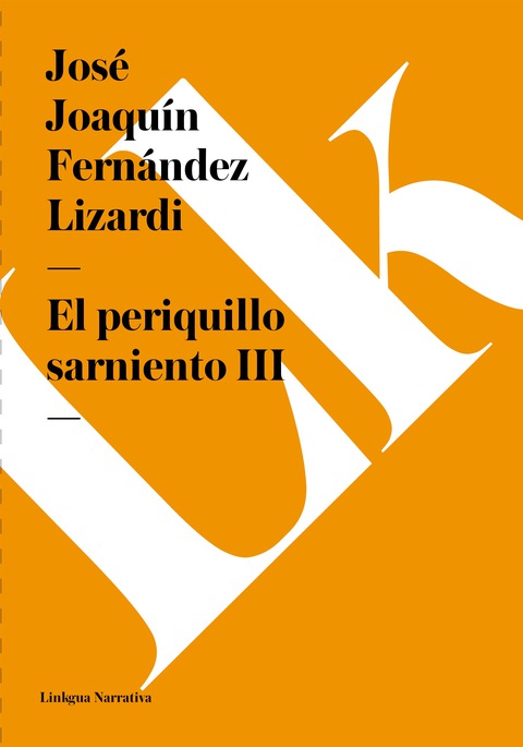 Cover image for book El periquillo sarniento III