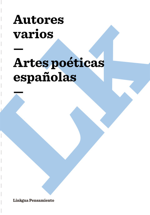 Cover image for book Artes poéticas españolas