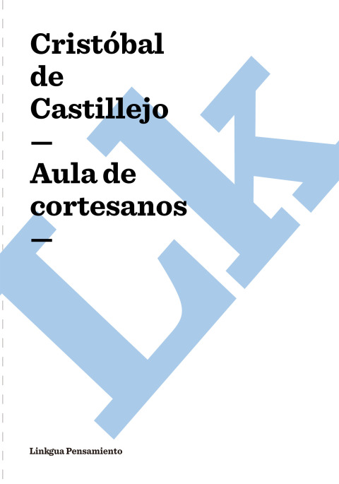 Cover image for book Aula de cortesanos