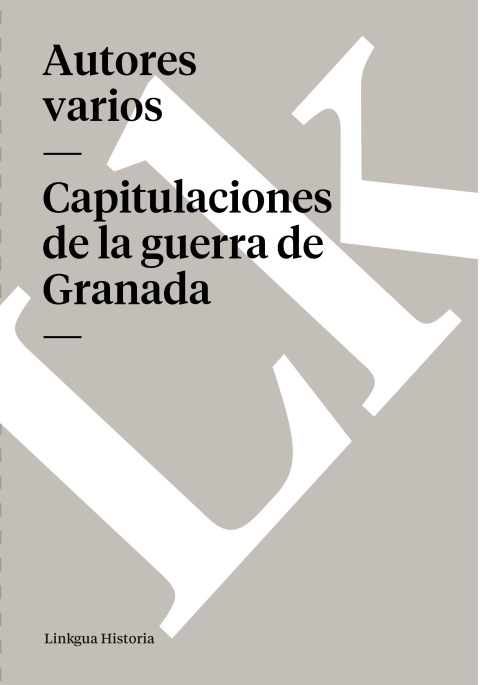 Cover image for book Capitulaciones de la guerra de Granada