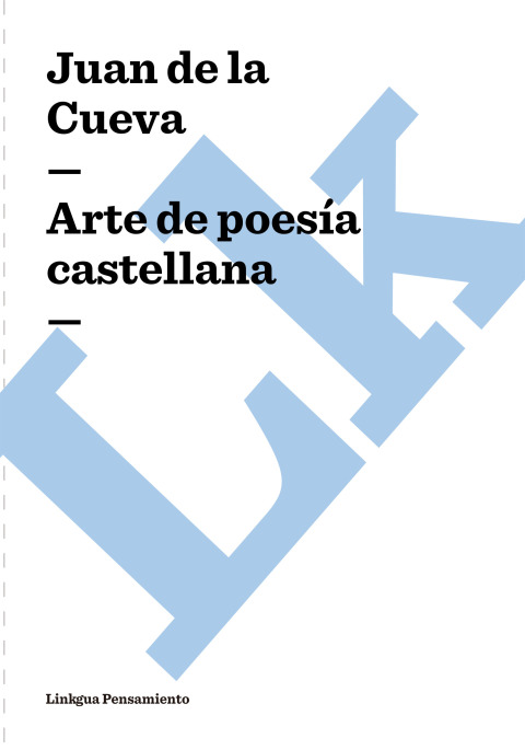 Cover image for book Arte de poesía castellana