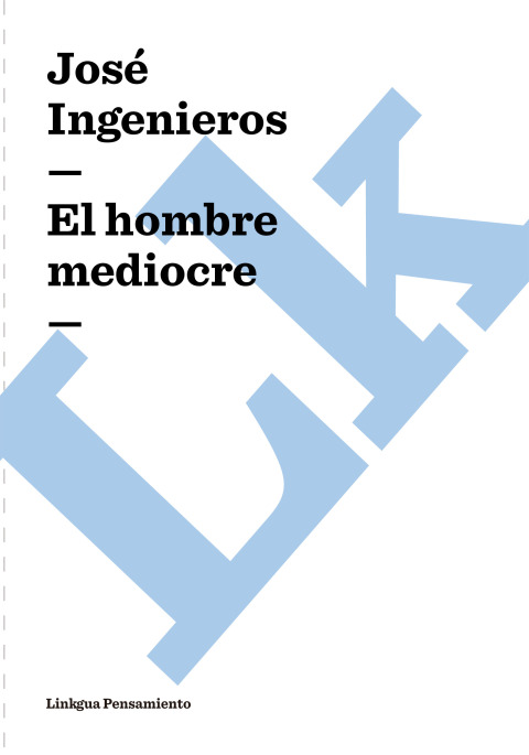 Cover image for book El hombre mediocre