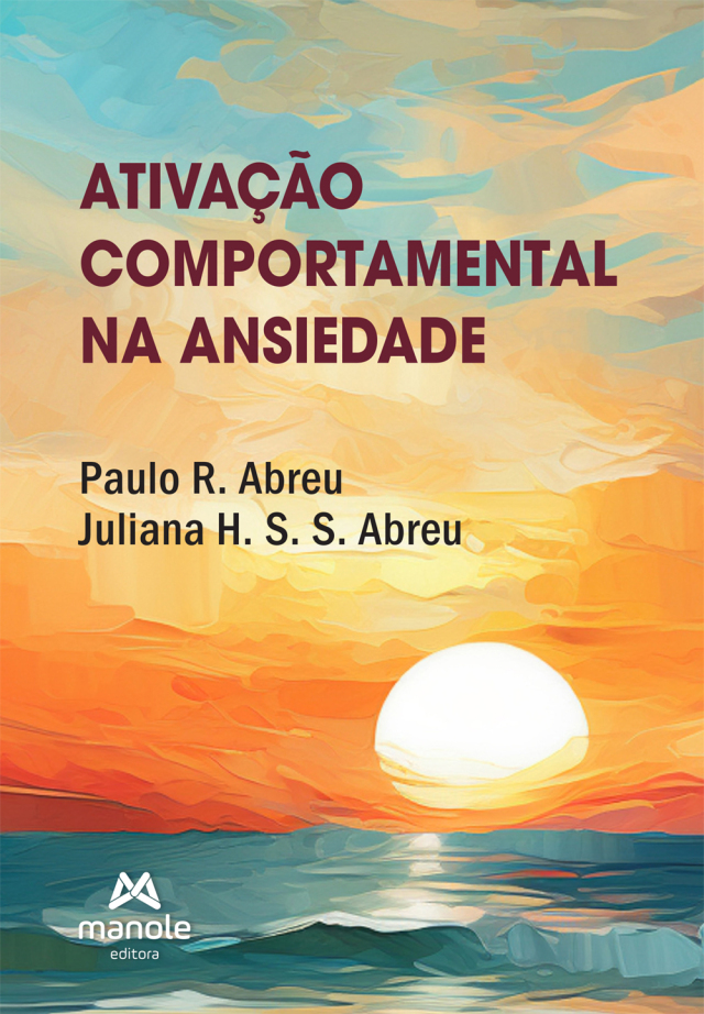 Capa do livro Ativação comportamental na ansiedade