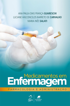 Capa do livro Medicamentos em enfermagem: farmacologia e administração