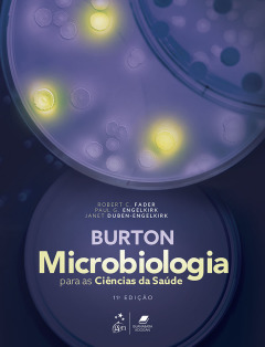 Capa do livro Burton microbiologia para as ciências da saúde  11 ed.