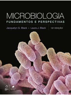 Capa do livro Microbiologia: fundamentos e perspectivas