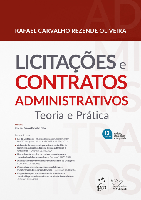 Licitacoes e contratos administrativos 