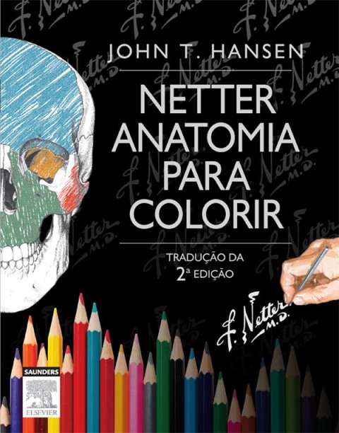 Cover image for book Netter Anatomia para Colorir