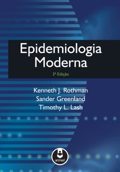 Capa do livro Epidemiologia moderna