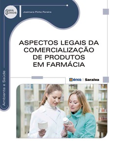 Capa do livro Aspectos legais na comercialização de produtos em farmácia