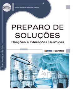 Capa do livro Preparo de soluções: reações e interações químicas