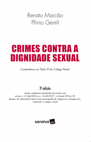 Crimes contra a dignidade sexual