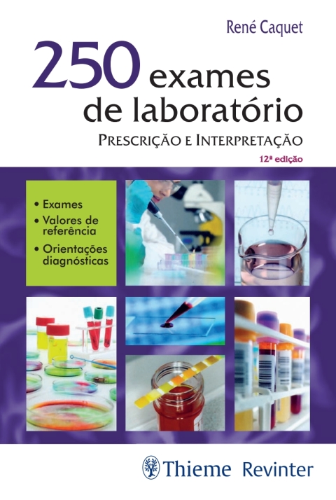 Cover image for book 250 Exames de Laboratório: Prescrição e Interpretação