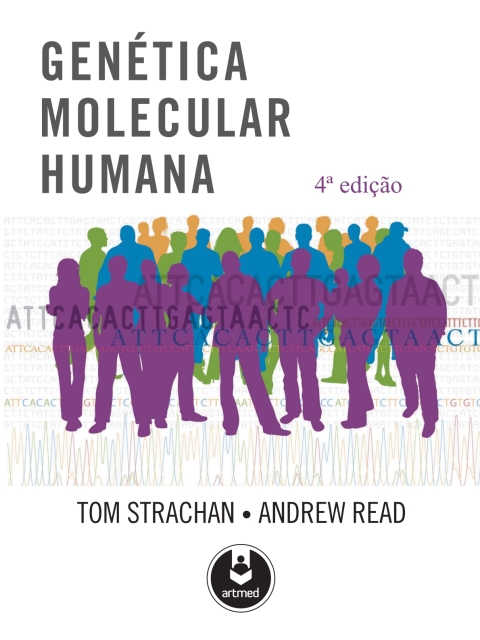Capa do livro Genética molecular humana