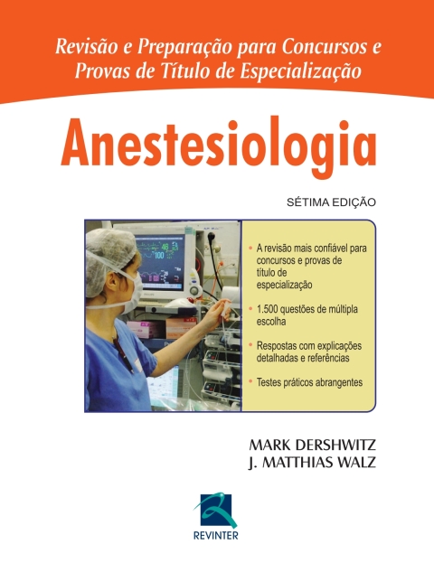 Cover image for book Anestesiologia: Revisão e Preparação para Concursos e Provas de Título de Especialização