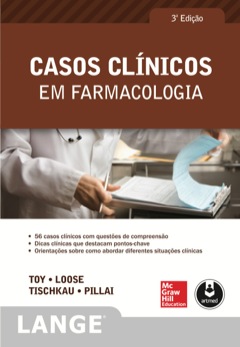 Capa do livro Casos clínicos em farmacologia