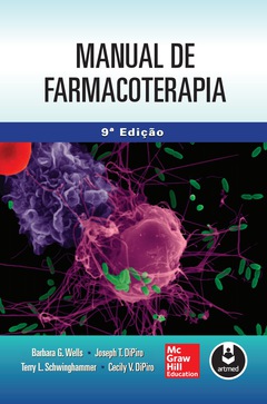 Capa do livro Manual de farmacoterapia