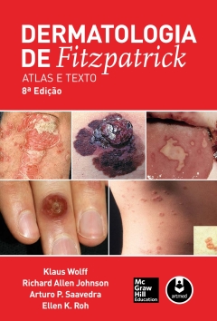 Capa do livro Dermatologia de Fitzpatrick: atlas e texto