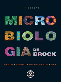 Capa do livro Microbiologia de Brock