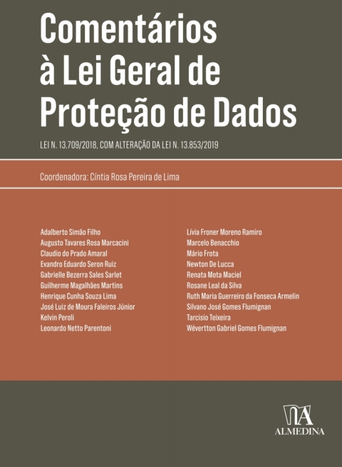 Comentários à lei geral de proteção de dados
