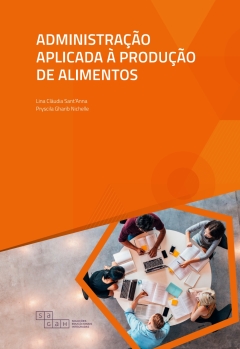 Capa do livro Administração aplicada à produção de alimentos