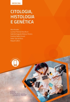 Capa do livro Citologia, histologia e genética