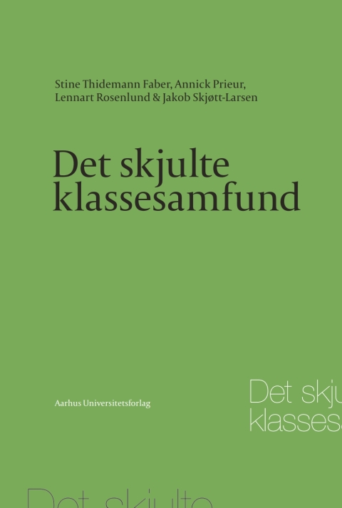 Cover image for book Det skjulte klassesamfund
