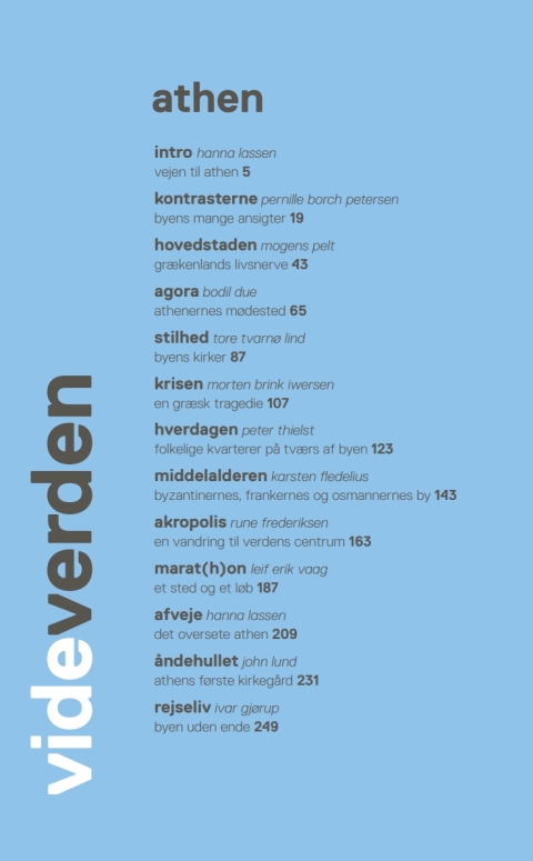 Cover image for book Athen