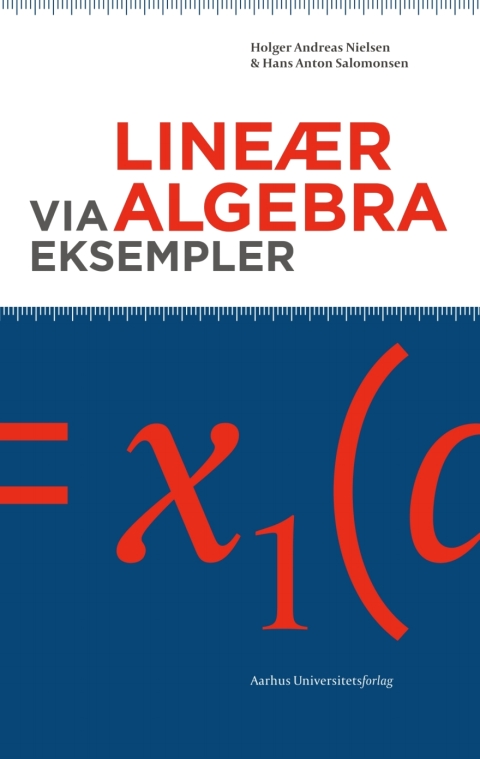Cover image for book Lineær algebra via eksempler