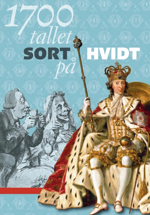 Cover image for book 1700-tallet sort pa hvidt