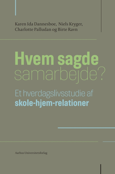 Cover image for book Hvem sagde samarbejde?