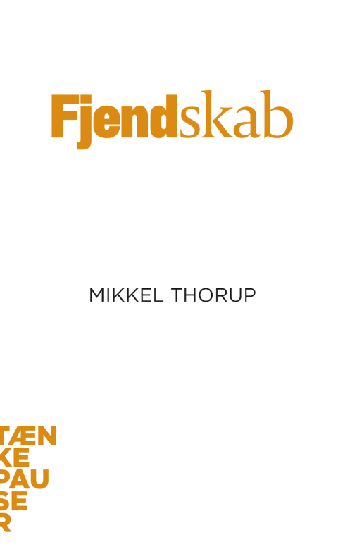 Cover image for book Fjendskab
