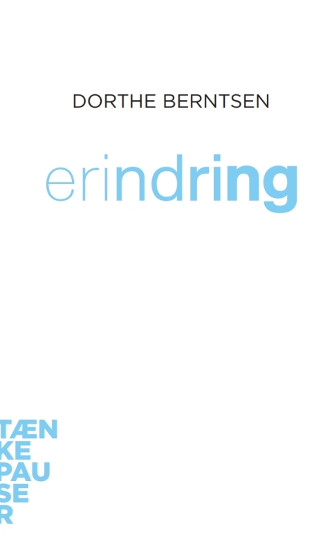 Cover image for book Erindring